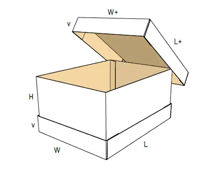 Deckelschachtel: FEFCO 0310