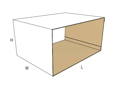 Schiebeschachtel: FEFCO 0502